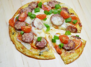 Przepis Najsmaczniejsza cukiniowa pizza z patelni
