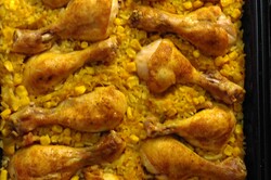 Przepis "Leniwe" udka z kurczaka z jednego naczynia żaroodpornego