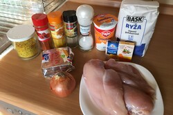 Przygotowanie przepisu Pierś z kurczaka w curry, krok 1