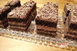 Przygotowanie przepisu Ekstra czekoladowe ciasto, krok 1