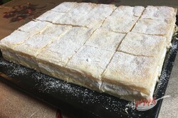Przygotowanie przepisu Fałszywe ciasto francuskie z kremem, krok 14