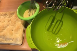 Przygotowanie przepisu Fałszywe ciasto francuskie z kremem, krok 4