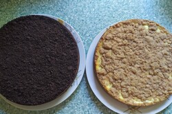 Przepis Sypane ciasto twarogowe ze śmietaną