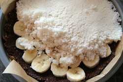 FITNESS kokosowy tort z bananami - PRZEPIS NA ZDJĘCIACH, krok 10