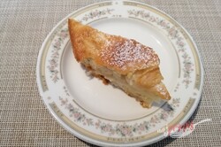 Przygotowanie przepisu Jabłkowy wicher - delikatne i smaczne ciasto sypane, krok 10