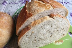 Przygotowanie przepisu Chrupiący sypany domowy chleb bez wyrabiania ciasta, krok 10