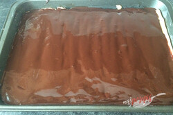 Ciasto twarogowe z budyniem czekoladowym - PRZEPIS ZE ZDJĘCIAMI, krok 18