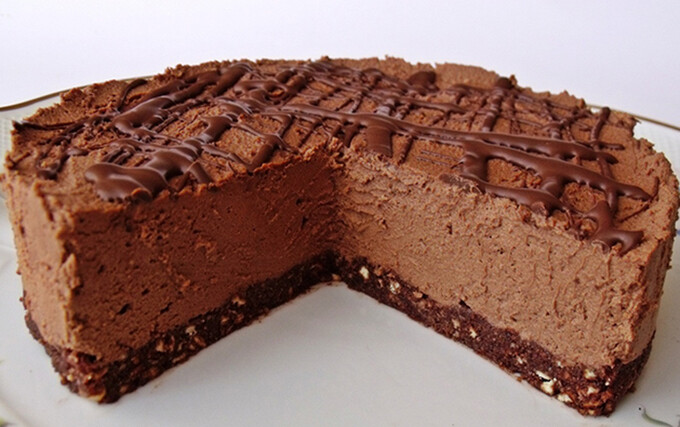 Przepis Ciasto czekoladowe bez pieczenia