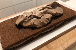 Przygotowanie przepisu Bombowy czekoladowy deser bez mąki, który dosłownie rozpływa się w ustach, krok 21