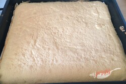 Przygotowanie przepisu Doskonałe miodowo ponczowe ciasto z kremem waniliowym, krok 5