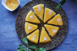 Przygotowanie przepisu Fit sernik z mango i wiórkami kokosowymi, krok 1