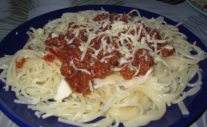 Przepis Spaghetti bolognese