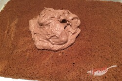 Przygotowanie przepisu Pikowana kołderka z kremem czekoladowym i bananami, krok 3