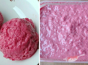 Przepis Zdrowy mrożony jogurt truskawkowy/lody, gotowe w 5 minut z 4 składników